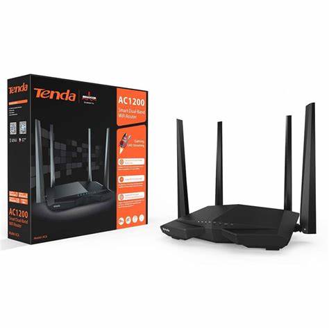 Router Tenda Para Fibra Optica Ac1200 Banda Dual 2.4/ 5ghz - Tiendita  Firestar